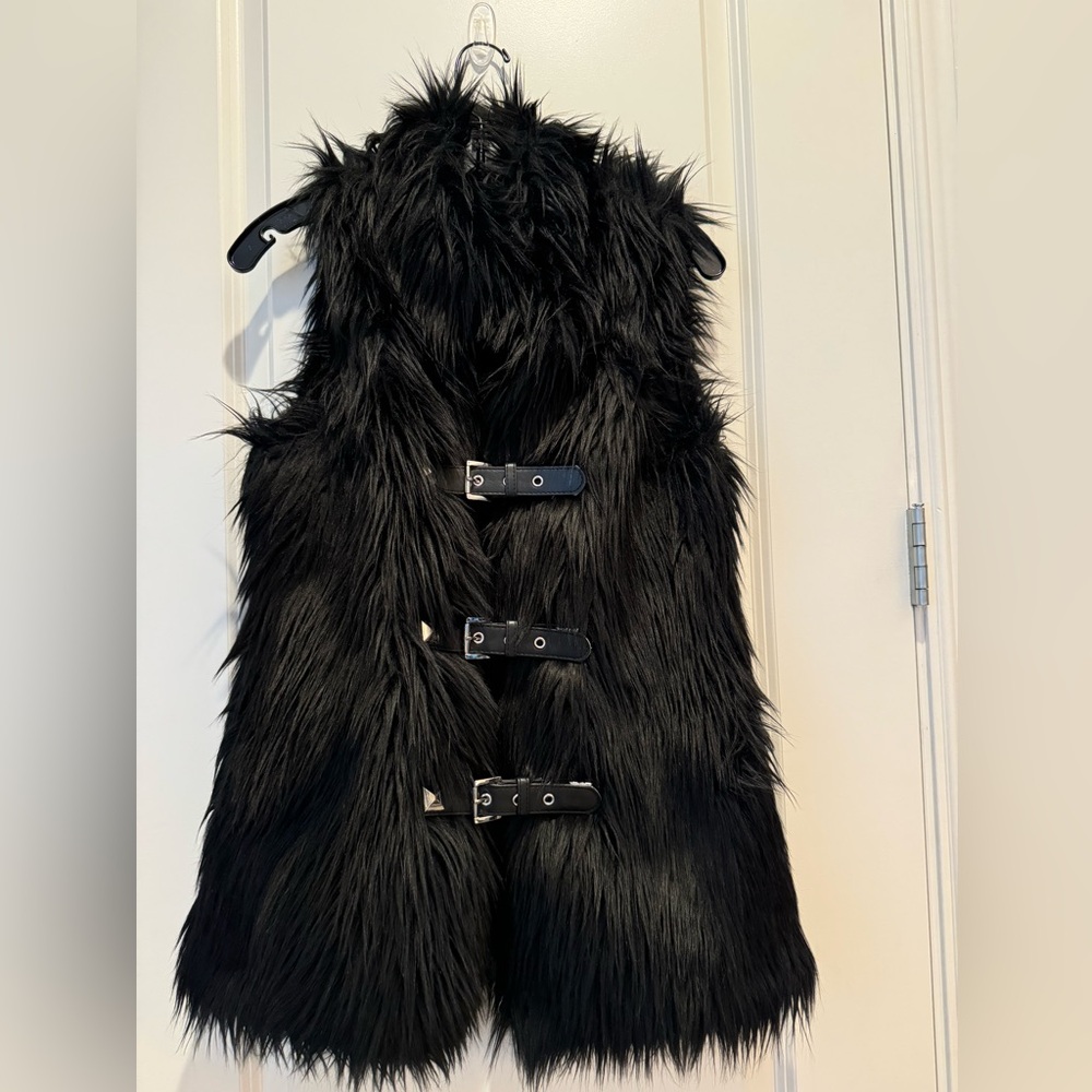 MICHAEL Michael Kors faux fur vest.  Women’s size small